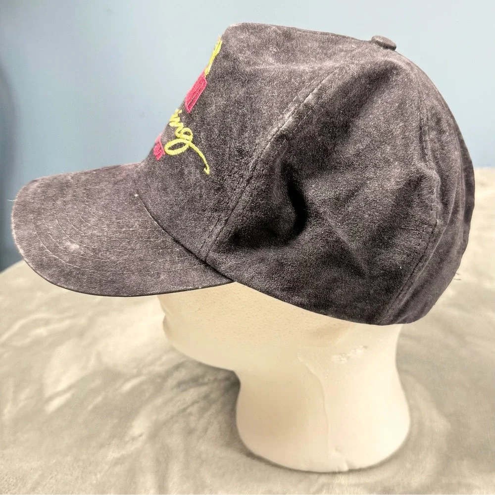 Vintage Winston Racing Team Snapback Hat NASCAR Eagle Black Red